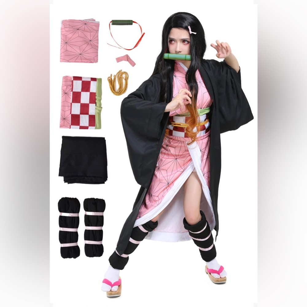 Womens Kimono Cosplay Costume